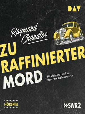 cover image of Zu raffinierter Mord (Hörspiel)